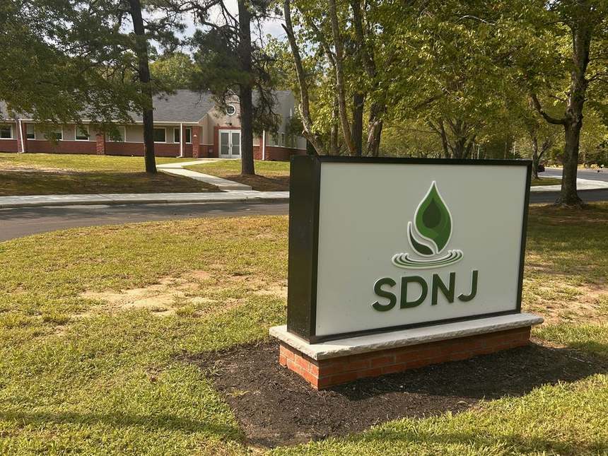 Still Detox New Jersey SDNJ sign at the Route 50 entrance in Mays Landing