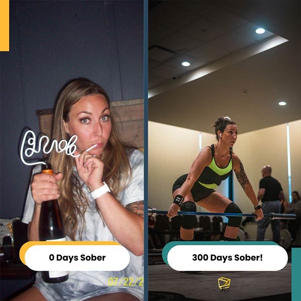 Still Detox alumnus before detox and after 300 days of sobriety