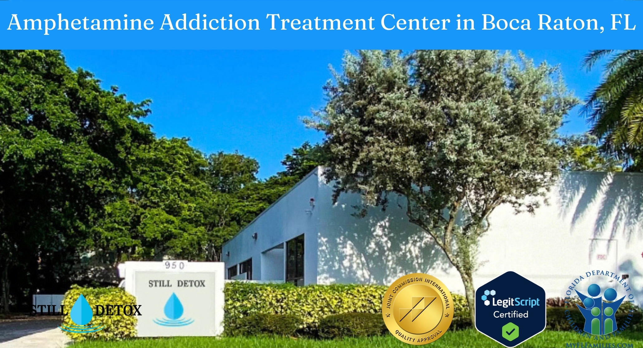 Medical professional discussing amphetamine addiction treatment at Still Detox Boca Raton FL