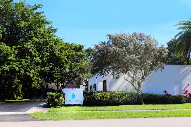 Exterior of the Joint Commission accredited Still Detox facility at 950 NW 9th Court in Boca Raton, Florida