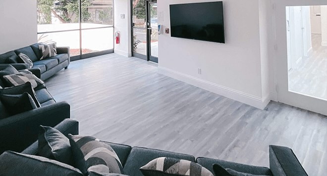 Communal living room at Still Detox in Boca Raton