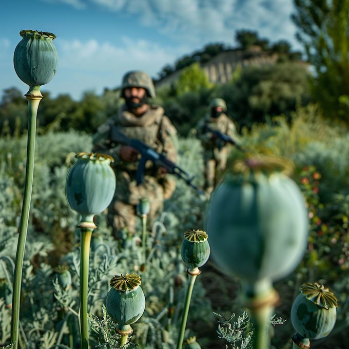 taliban poppy ban