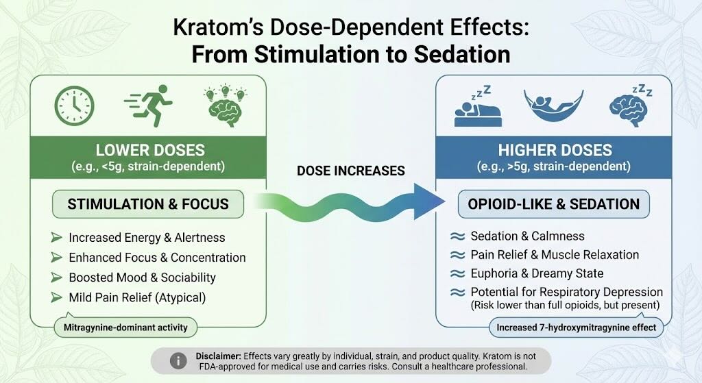 kratom opioid like effects