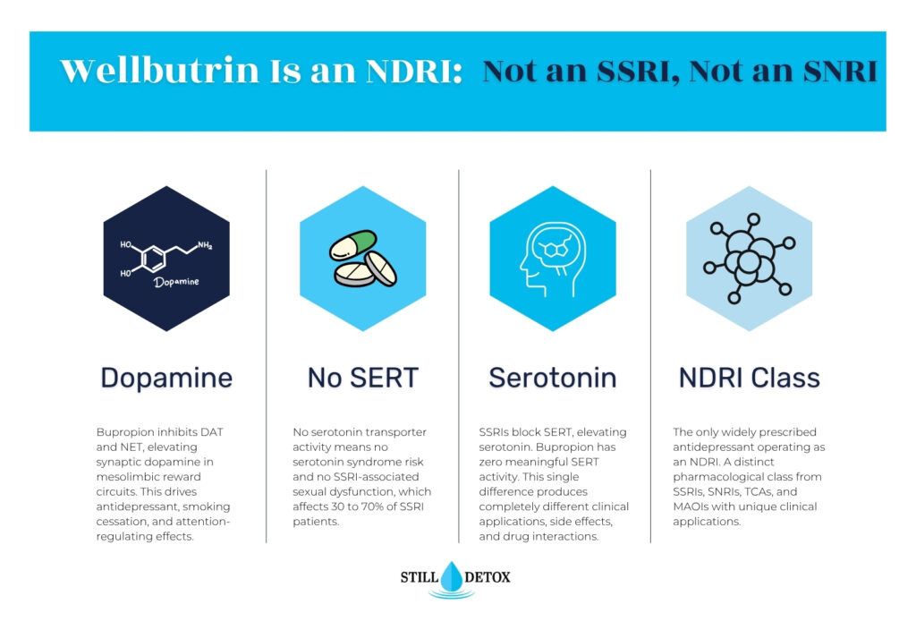 Wellbutrin (bupropion) as an NDRI