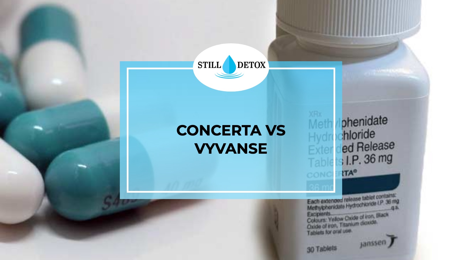 Concerta vs Vyvanse title card from Still Detox