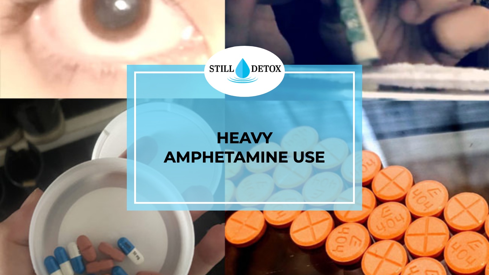 Heavy Amphetamine Use title card from Still Detox