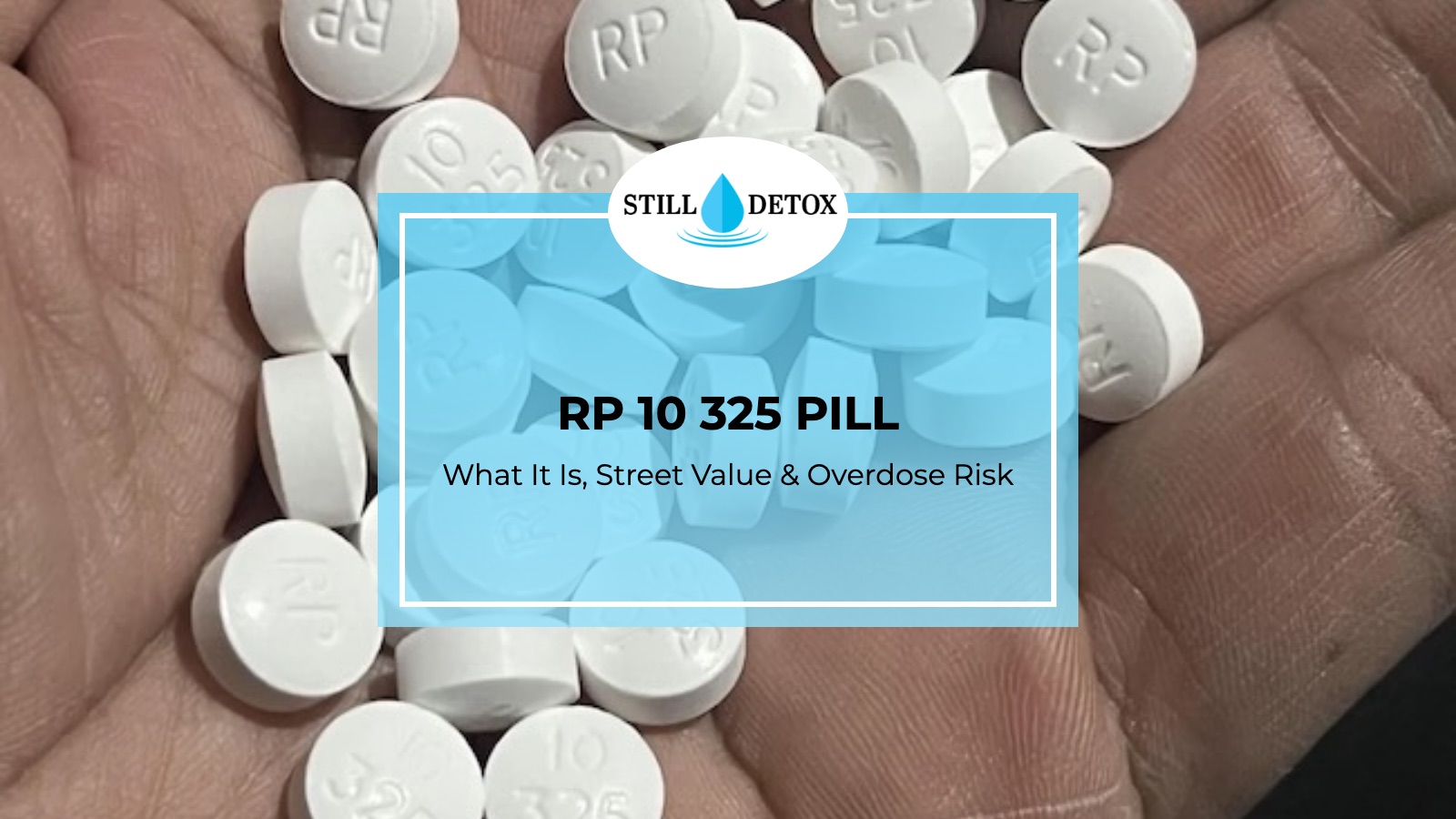 RP 10 325 Pill: What It Is, Street Value & Overdose Risk title card from Still Detox
