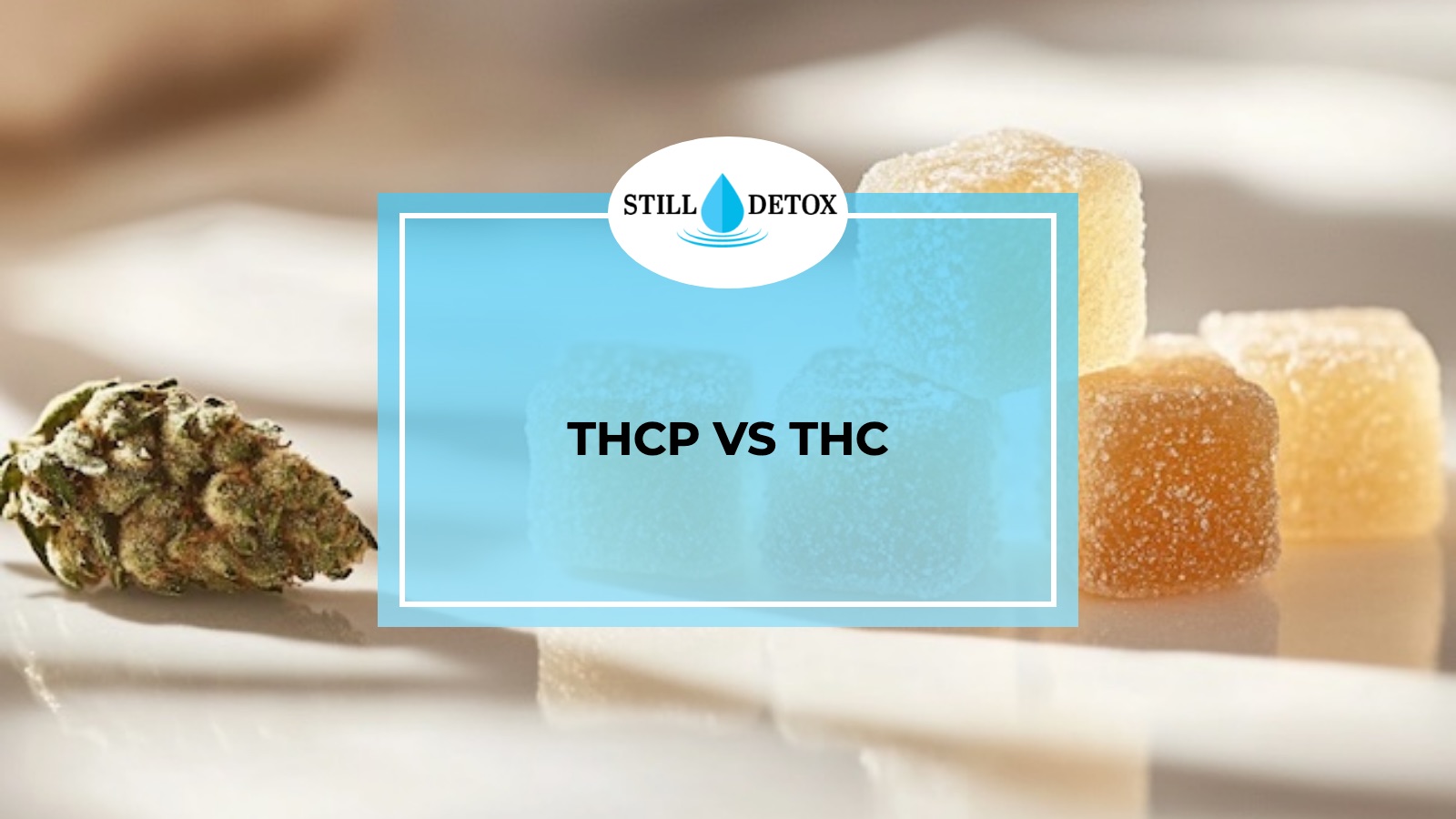 THCP vs THC title card from Still Detox