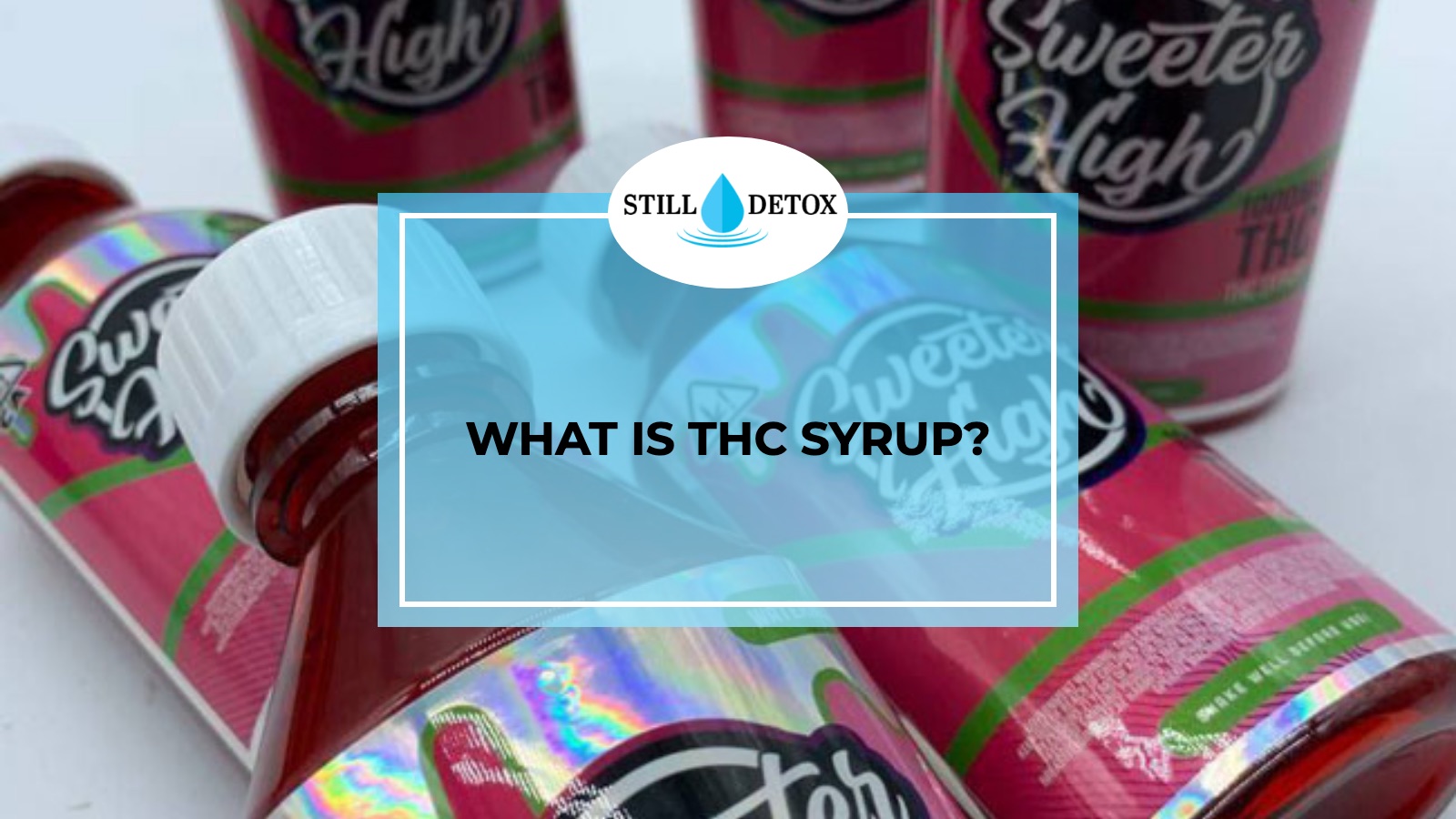 What Is THC Syrup? title card from Still Detox